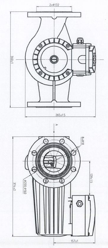 Desenho básico de instalação 80-12SF