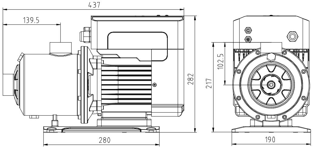 Desenho de instalação PFM 08-36